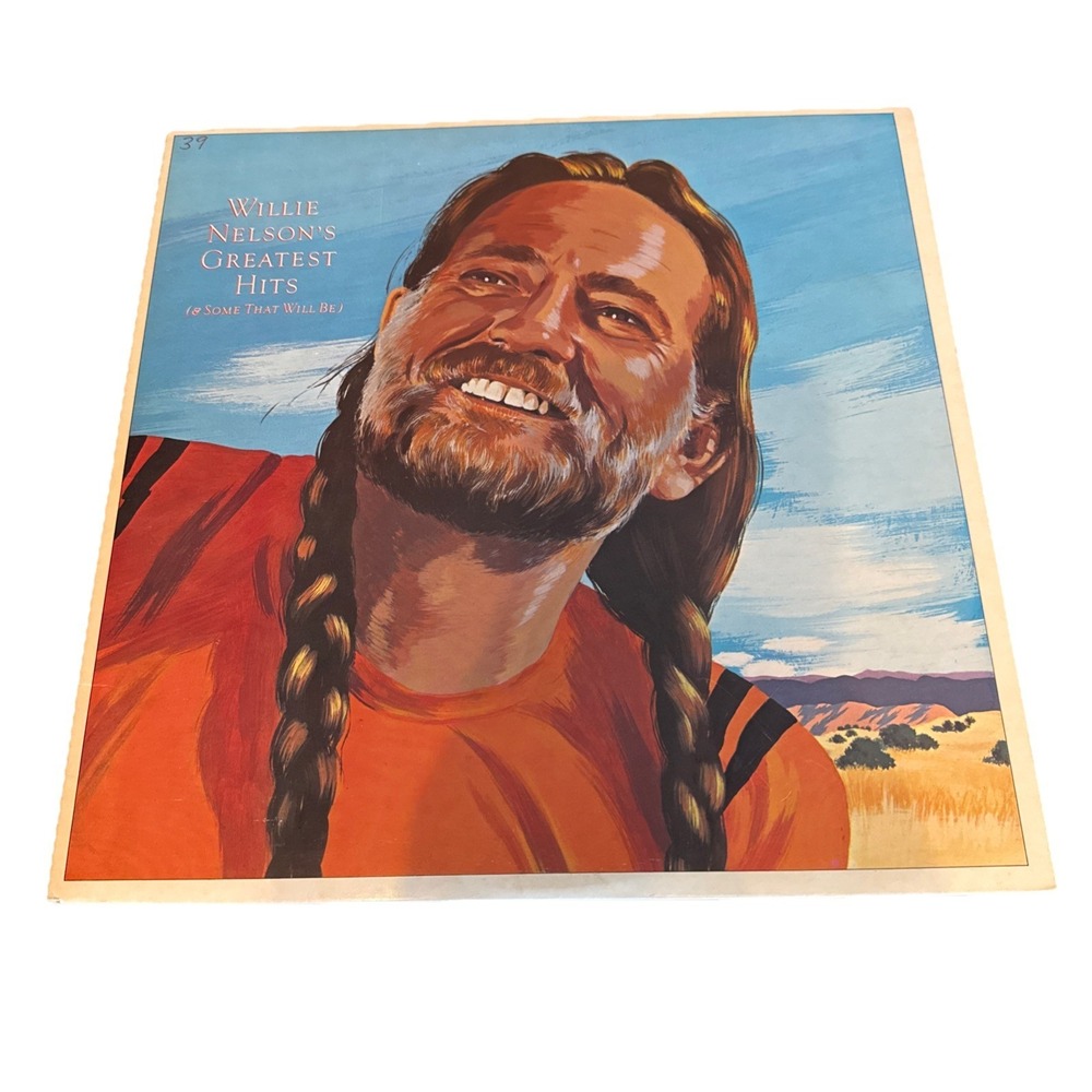 Willie Nelson Greatest Hits Vinyl Double LP Columbia KC2 37542 Country‎ 12"